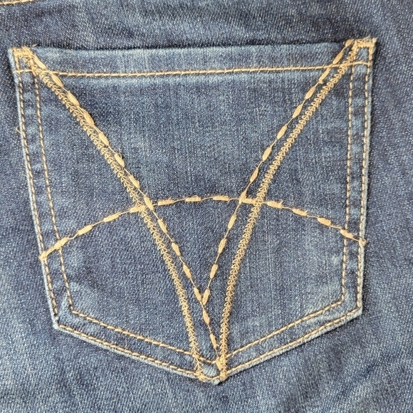 Kut from the Kloth Catherine Boyfriend Jeans Size 8 34X31 Blue Stretch - Picture 5 of 14